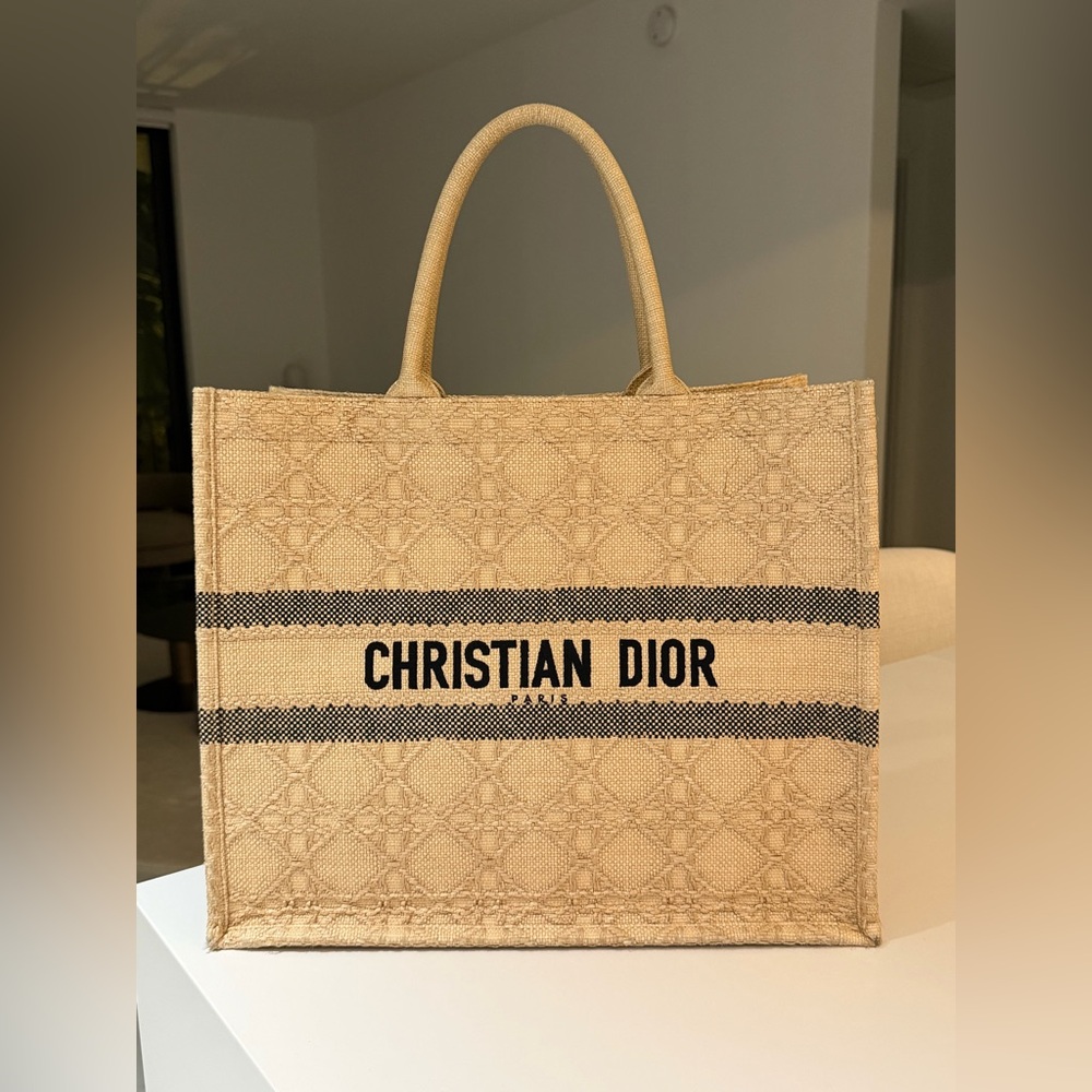 Large Dior Book Tote - Picture 5 of 5